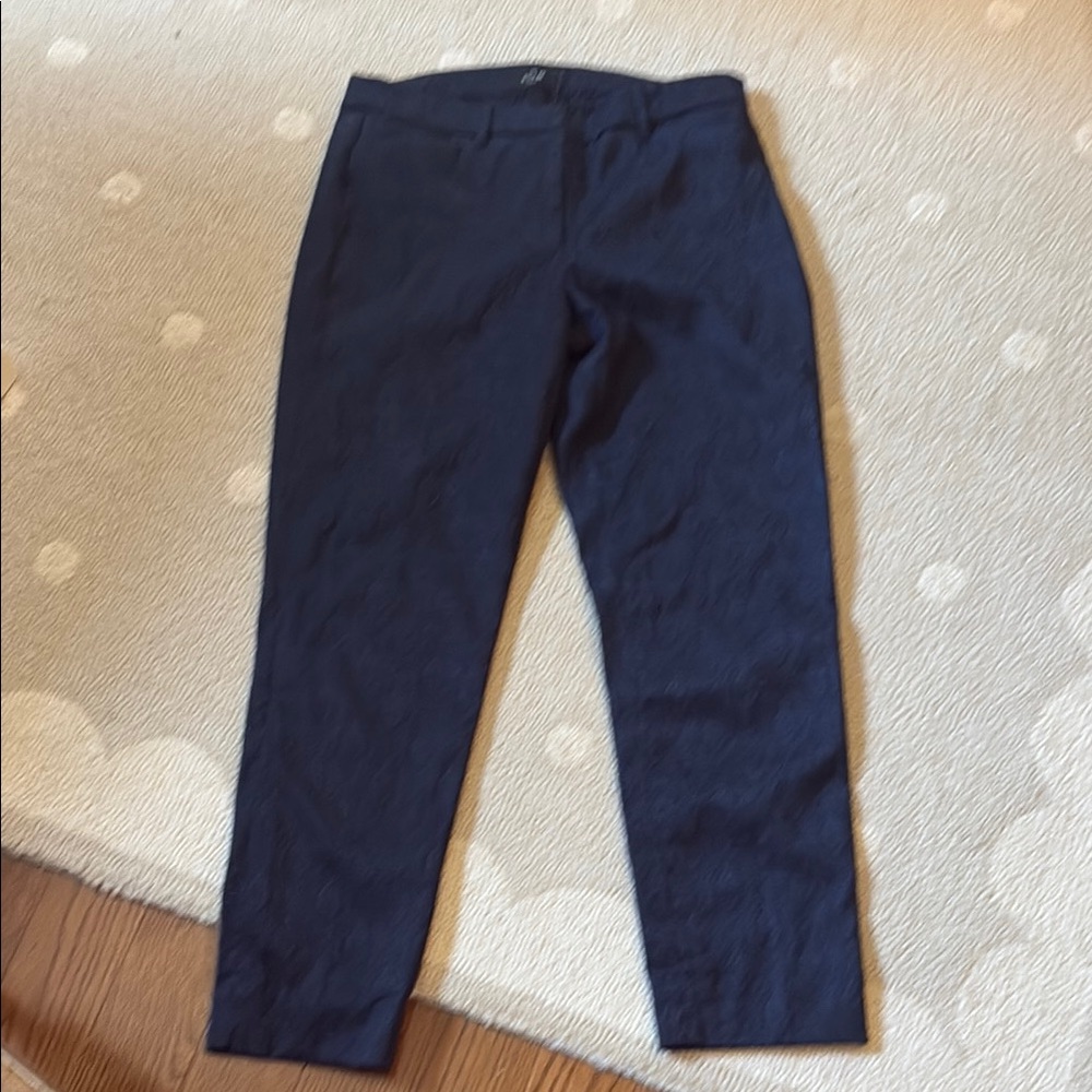 White House Black Market Blue Ankle Cropped Pants